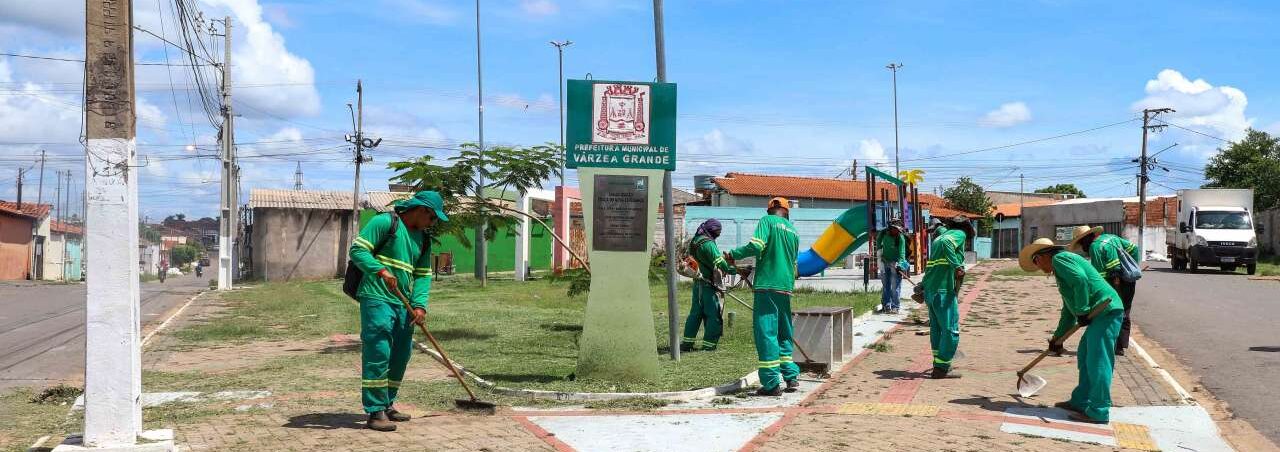 Prefeitura reforça mutirão “VG em Ação” e intensifica serviços em bairros de Várzea Grande