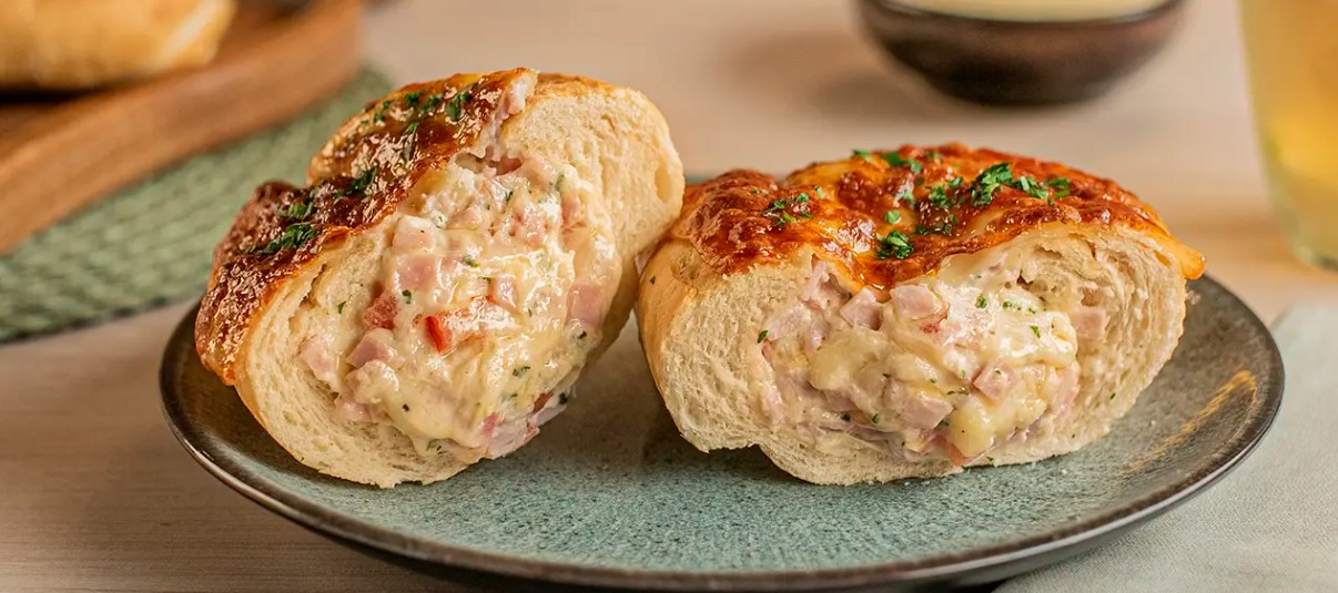 Receita – Paozinho Recheado na Air Fryer