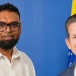 Mauro Mendes desembarca na Guiana e apresenta agronegócio de MT como modelo internacional