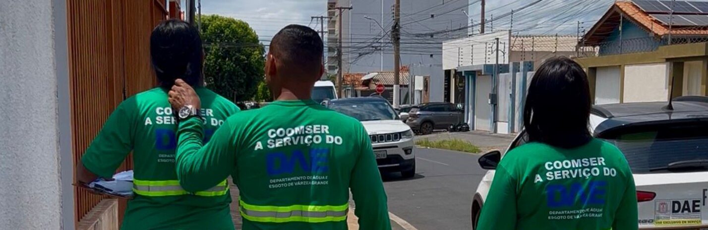 Consumidores de água em Várzea Grande têm recadastramento obrigatório iniciado pelo DAE