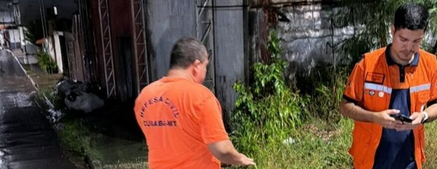 Chuva intensa causa alagamentos e Defesa Civil registra atendimentos em vários bairros