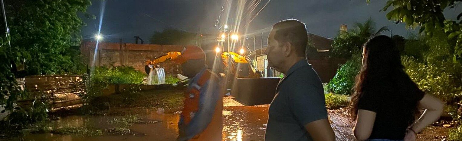 Várzea Grande declara situação de emergência após precipitações intensas e mobiliza serviços públicos