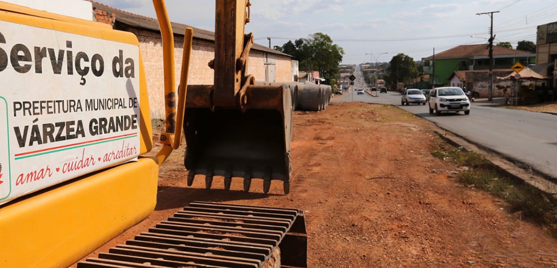 Obra estratégica no Córrego da Manga busca acabar com enchentes e valorizar áreas urbanas
