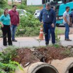 Chuva forte e alagamentos impulsionam obra de drenagem no Alameda; equipe técnica já vistoria local