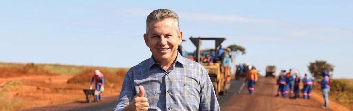 Em reta final, Mauro Mendes intensifica agenda e percorre cidades com pacote de obras