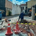 Obras avançam na Prainha e bloqueiam trecho estratégico por quase uma semana