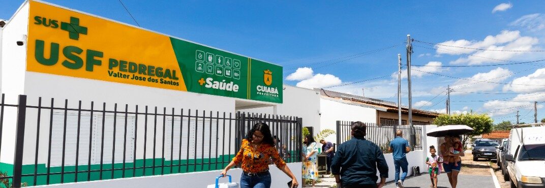 Prefeito inaugura nova USF no Pedregal e destaca investimento recorde de 36% na saúde