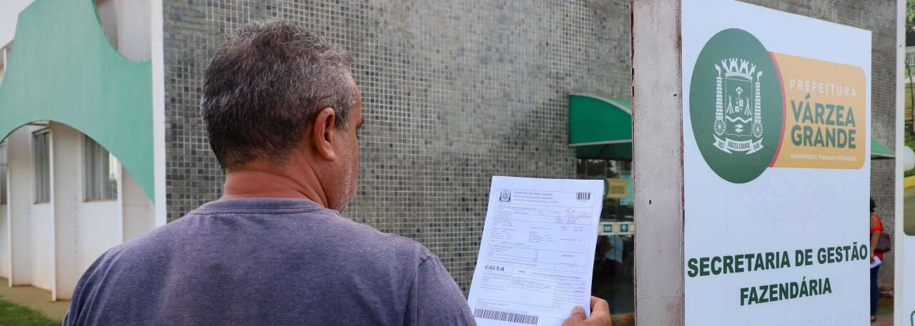 Contribuintes ainda podem regularizar IPTU em Várzea Grande após prazo de desconto