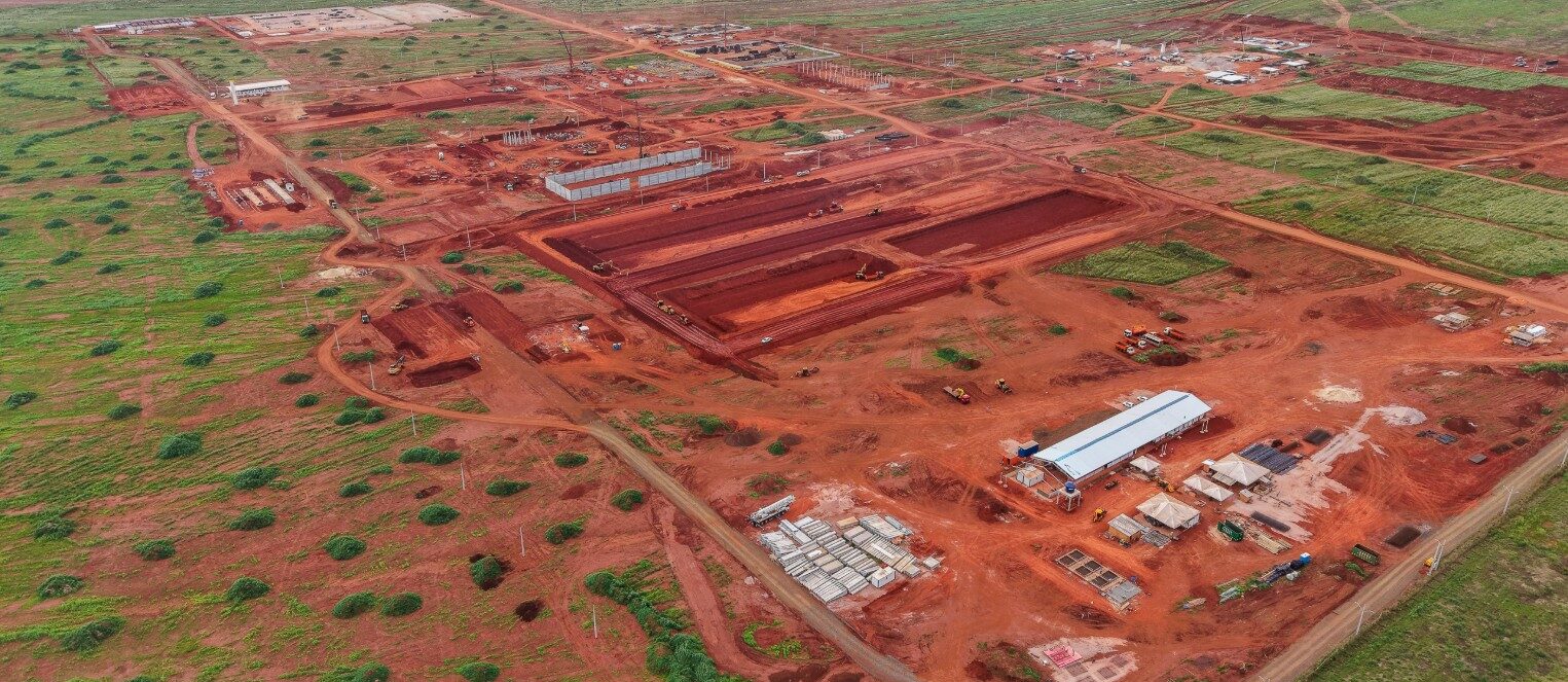 Obras da Inpasa avançam em ritmo acelerado e movimentam economia de Rondonópolis