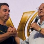 Em meio a vaias, Jayme nega aproximação eleitoral com Flávio Bolsonaro e endurece discurso