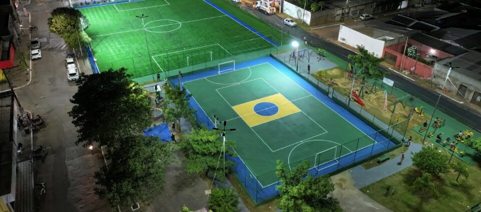 Cuiabá amplia investimentos no esporte e entrega complexo revitalizado para mais de 60 mil moradores