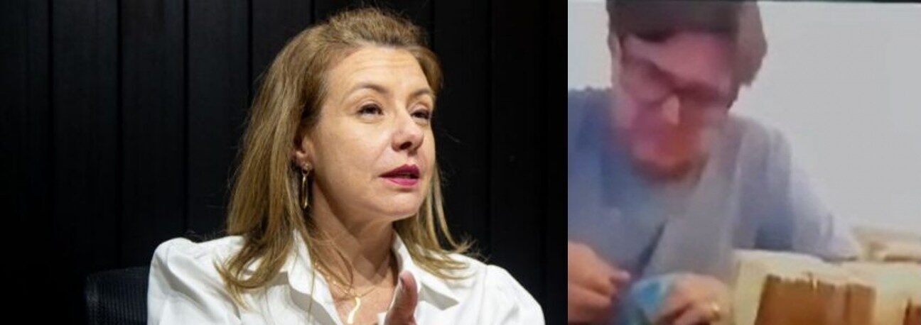 Flávia questiona divulgação de vídeo do marido contando dinheiro: “Por que agora?”